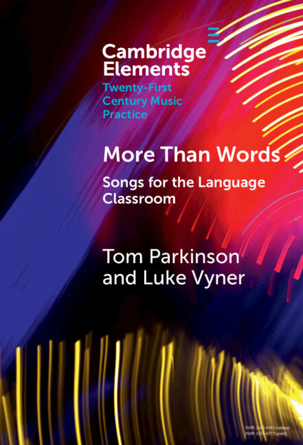 More Than Words; Songs for the Language Classroom (Hardback) 9781009662314