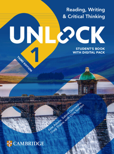 Unlock Level 1 Reading, Writing and Critical Thinking Student's Book with Digital Pack (Multiple-component retail product) 9781009797504