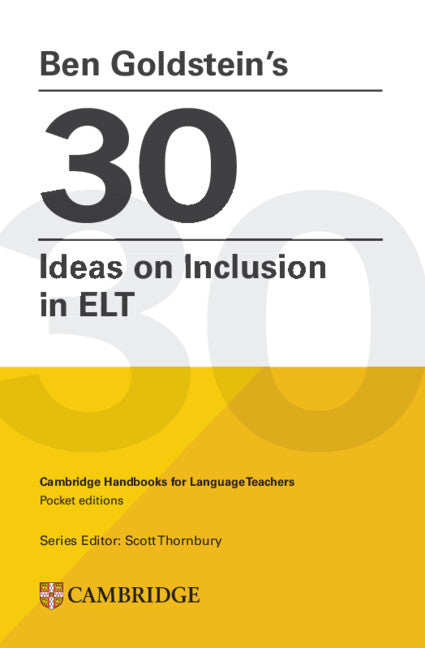 Ben Goldstein's 30 Ideas on Inclusion; Cambridge Handbooks for Language Teachers Pocket Editions (Paperback / softback) 9781009805742