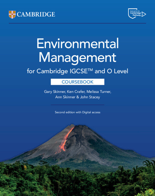 Cambridge IGCSE™ and O Level Environmental Management Coursebook with Digital Access (2 Years) (Multiple-component retail product) 9781009809009