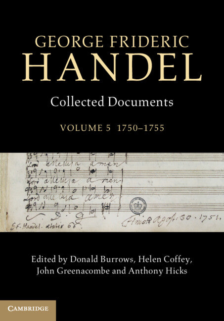 George Frideric Handel; Collected Documents (Hardback) 9781107080249