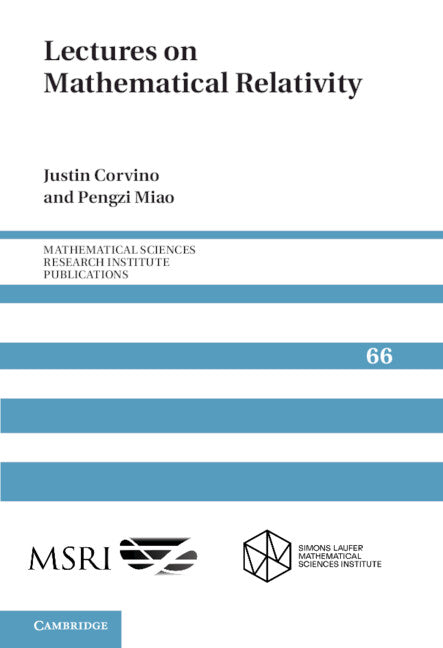 Lectures on Mathematical Relativity (Paperback / softback) 9781107439252