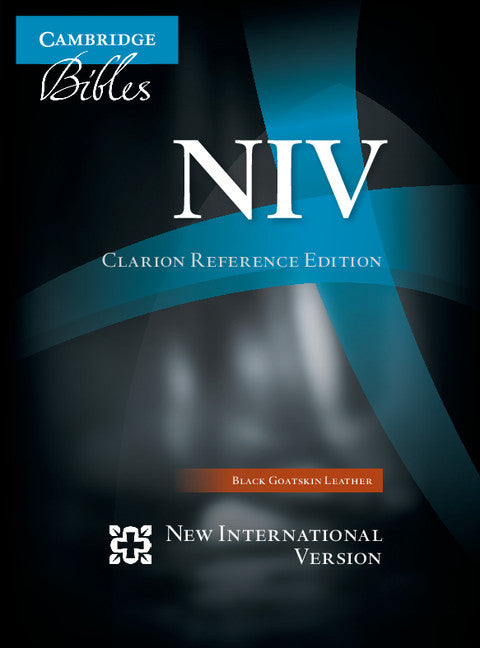 NIV Clarion Reference Bible, Black Edge-lined Goatskin Leather, NI486:XE (Leather / fine binding) 9781107595149