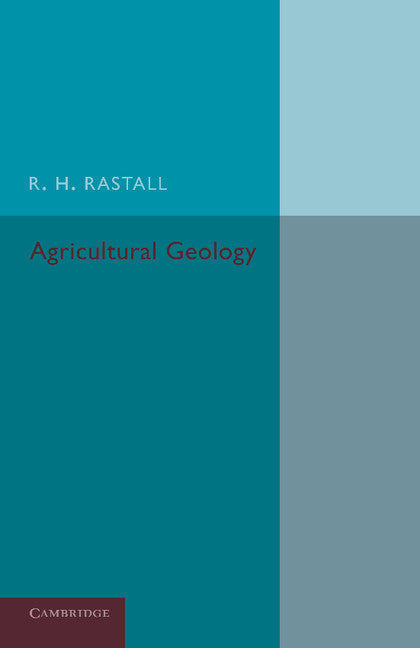 Agricultural Geology (Paperback / softback) 9781107673090