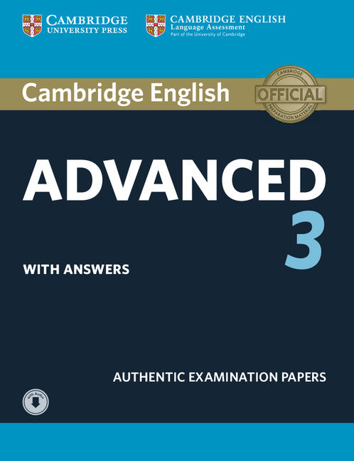 Cambridge English Advanced 3 Student's Book with Answers with Audio (Multiple-component retail product) 9781108431224