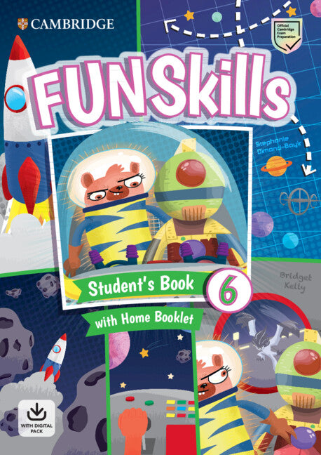 Fun Skills Level 6 Student's Book and Home Booklet with Online Activities (Multiple-component retail product) 9781108563680