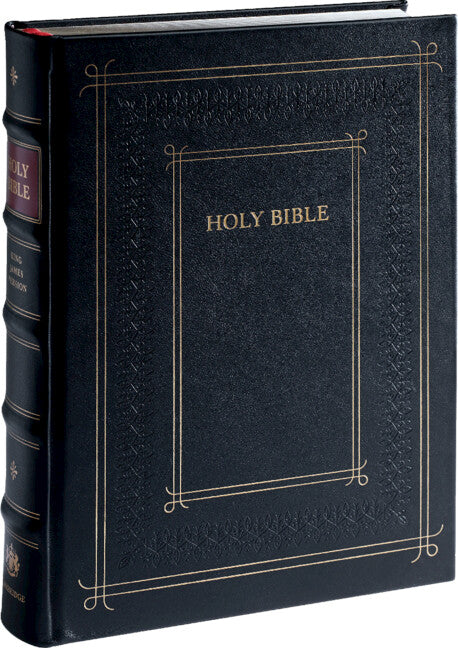 Cambridge KJV Family Chronicle Bible, Black Calfskin Leather over Boards; with illustrations by Gustave Doré (Leather / fine binding) 9781108718158