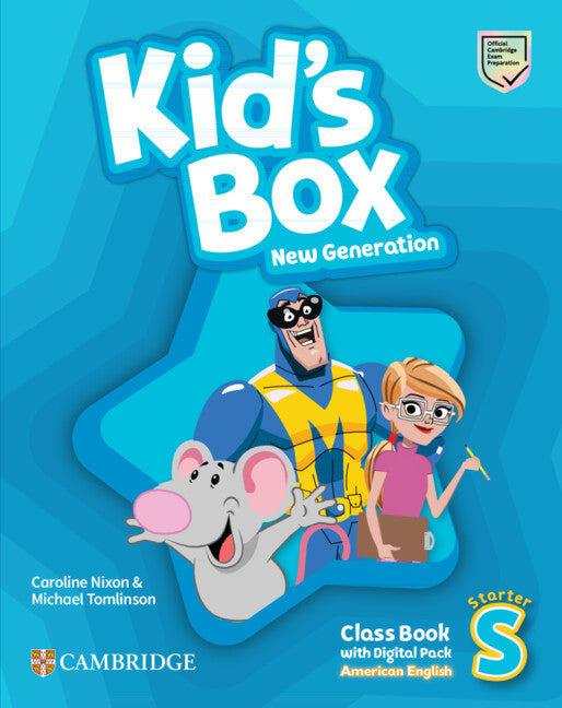 Kid's Box New Generation Starter Class Book with Digital Pack American English (Multiple-component retail product) 9781108795777