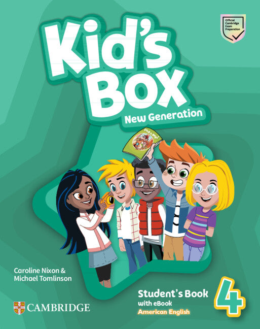 Kid's Box New Generation Level 4 Student's Book with eBook American English (Multiple-component retail product) 9781108815345