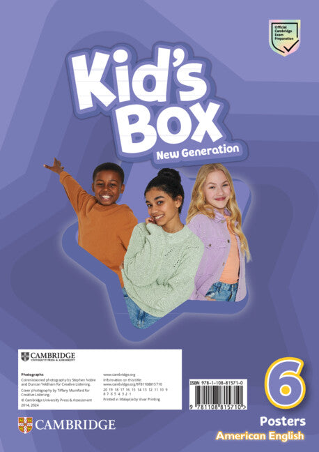 Kid's Box New Generation Level 6 Posters American English (Poster) 9781108815710