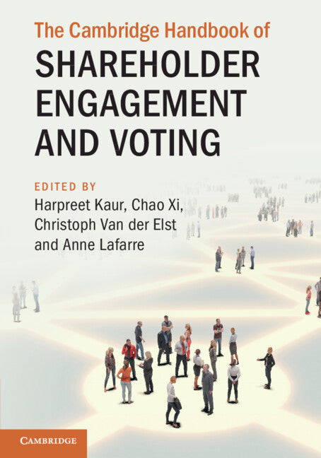 The Cambridge Handbook of Shareholder Engagement and Voting (Paperback / softback) 9781108823708