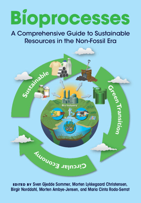 Bioprocesses; A Comprehensive Guide to Sustainable Resources in the Non-Fossil Era (Hardback) 9781108844345