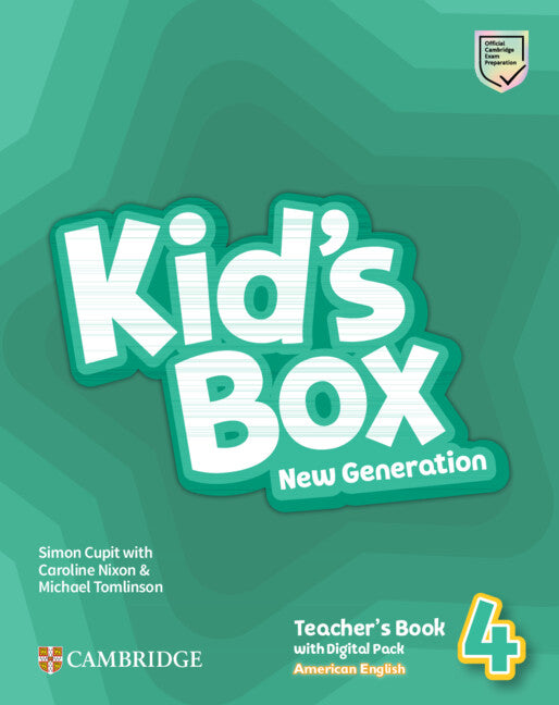 Kid's Box New Generation Level 4 Teacher's Book with Digital Pack American English (Multiple-component retail product) 9781108895316