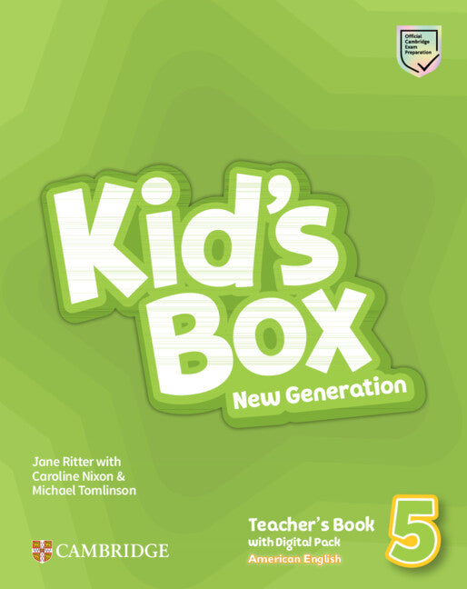 Kid's Box New Generation Level 5 Teacher's Book with Digital Pack American English (Multiple-component retail product) 9781108895347