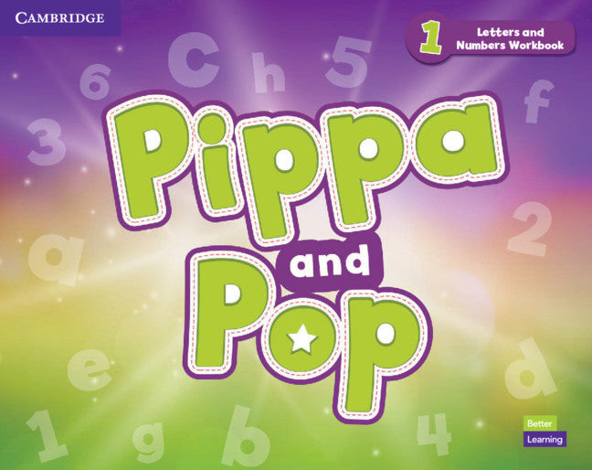 Pippa and Pop Level 1 Letters and Numbers Workbook British English (Paperback / softback) 9781108928373