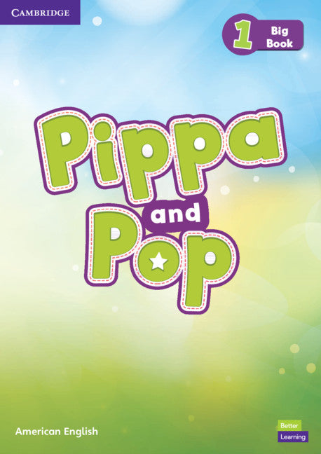Pippa and Pop Level 1 Big Book American English (Paperback / softback) 9781108928595