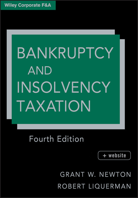 Bankruptcy and Insolvency Taxation (Hardback) 9781118000779