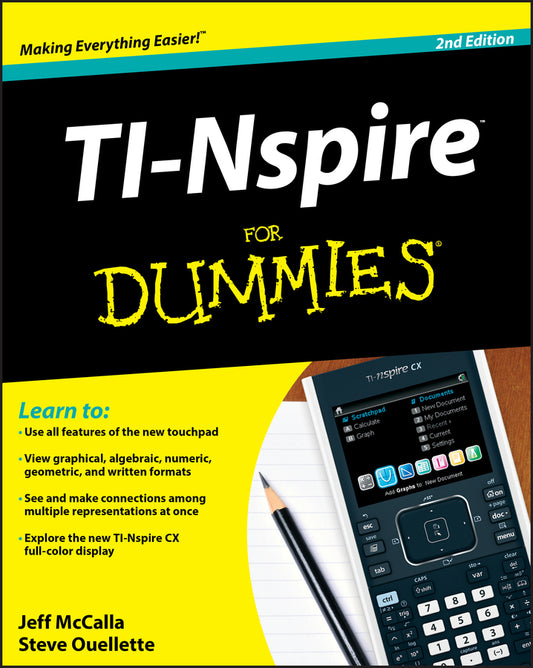 TI-Nspire For Dummies (Paperback / softback) 9781118004661