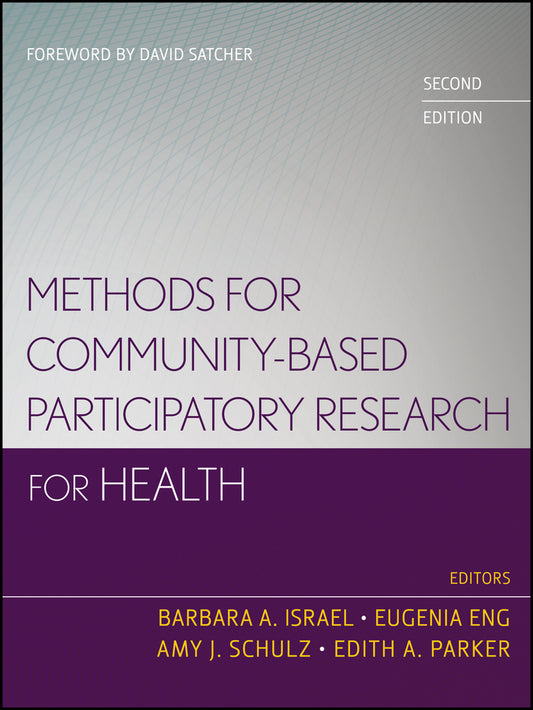 Methods for Community-Based Participatory Research for Health (Paperback / softback) 9781118021866