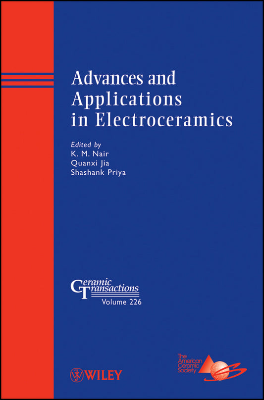 Advances and Applications in Electroceramics (Hardback) 9781118059999
