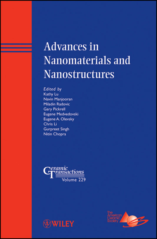 Advances in Nanomaterials and Nanostructures (Hardback) 9781118060025