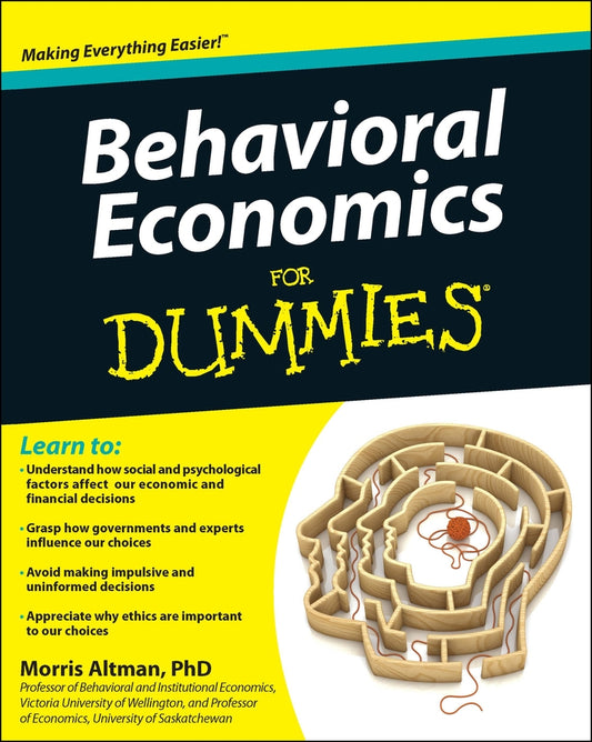 Behavioral Economics For Dummies (Paperback / softback) 9781118085035