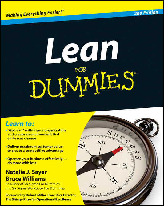 Lean For Dummies (Paperback / softback) 9781118117569