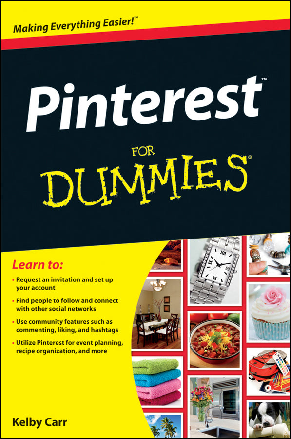 Pinterest For Dummies (Paperback / softback) 9781118328002