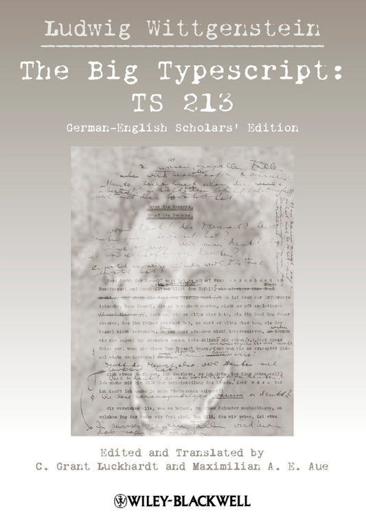 The Big Typescript; TS 213 (Paperback / softback) 9781118346334
