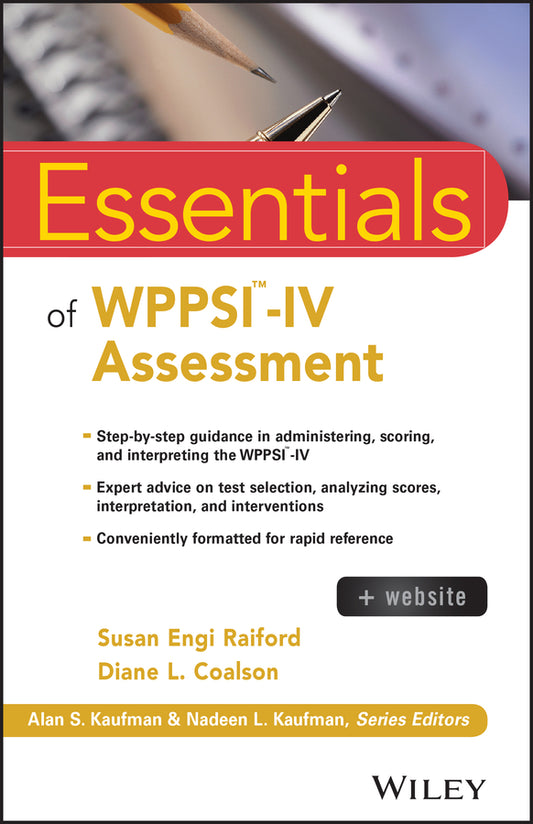 Essentials of WPPSI-IV Assessment (Paperback / softback) 9781118380628