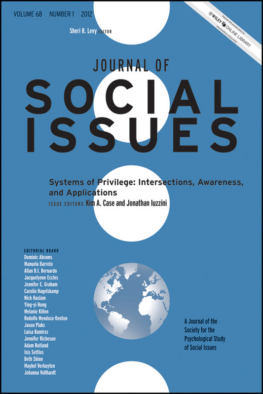 Systems of Privilege; Intersections, Awareness, and Applications (Paperback / softback) 9781118397589