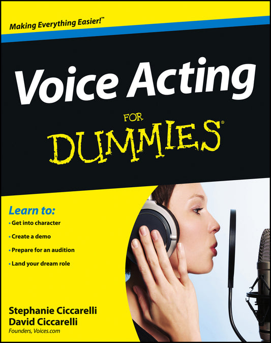 Voice Acting For Dummies (Paperback / softback) 9781118399583