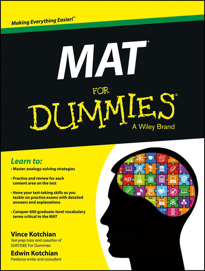 MAT For Dummies (Paperback / softback) 9781118496756