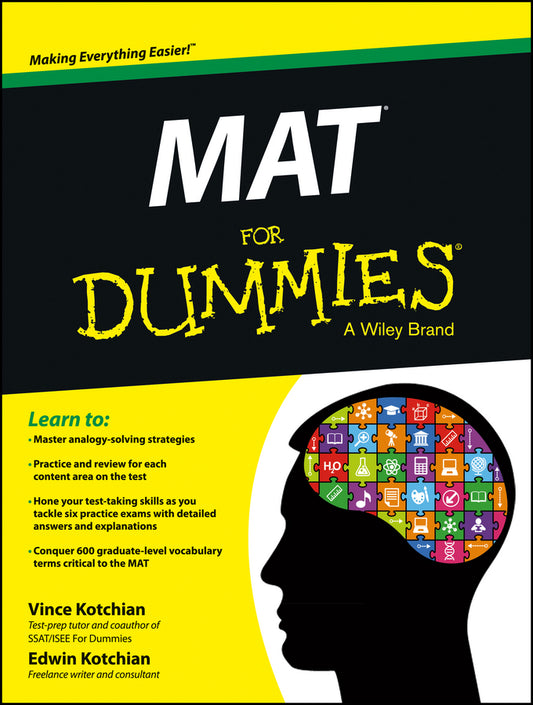 MAT For Dummies (Paperback / softback) 9781118496756
