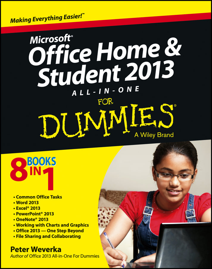 Microsoft Office Home and Student Edition 2013 All-in-One For Dummies (Paperback / softback) 9781118516379