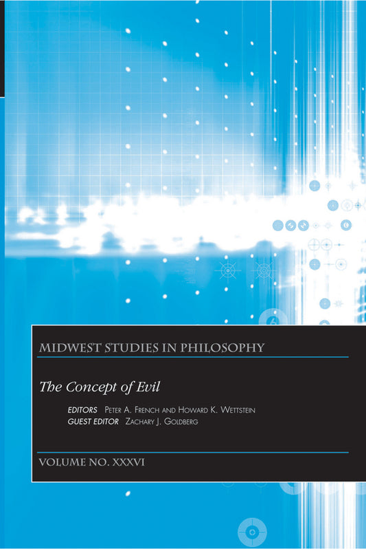 The Concept of Evil, Volume XXXVI (Paperback / softback) 9781118534175