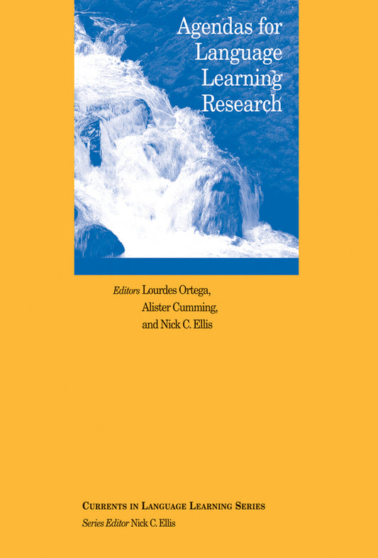 Agendas for Language Learning Research (Paperback / softback) 9781118590706