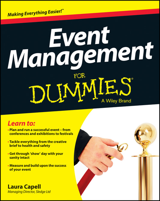 Event Management For Dummies (Paperback / softback) 9781118591123