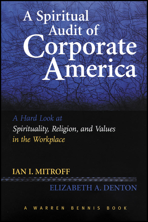 A Spiritual Audit of Corporate America; A Hard Look at Spirituality, Religion, and Values in the Workplace (Paperback / softback) 9781118599617