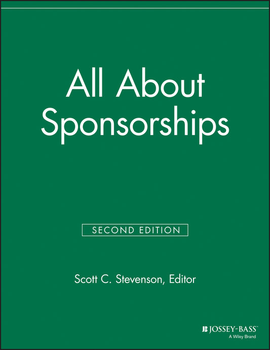 All About Sponsorships (Paperback / softback) 9781118690376