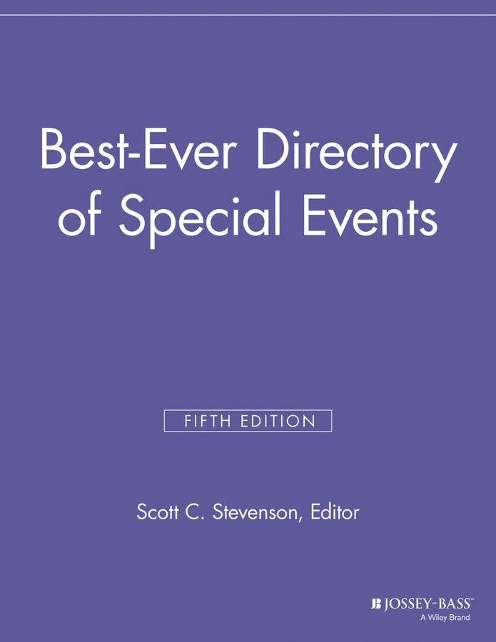 Best Ever Directory of Special Events (Paperback / softback) 9781118692011