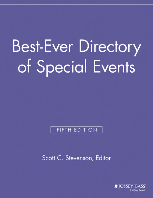 Best Ever Directory of Special Events (Paperback / softback) 9781118692011