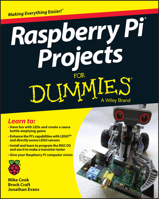 Raspberry Pi Projects For Dummies (Paperback / softback) 9781118766699
