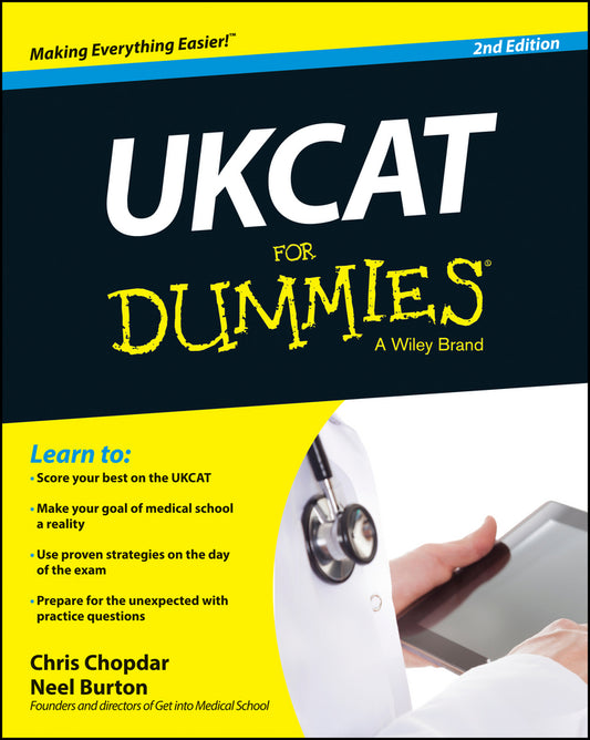 UKCAT For Dummies (Paperback / softback) 9781118770504