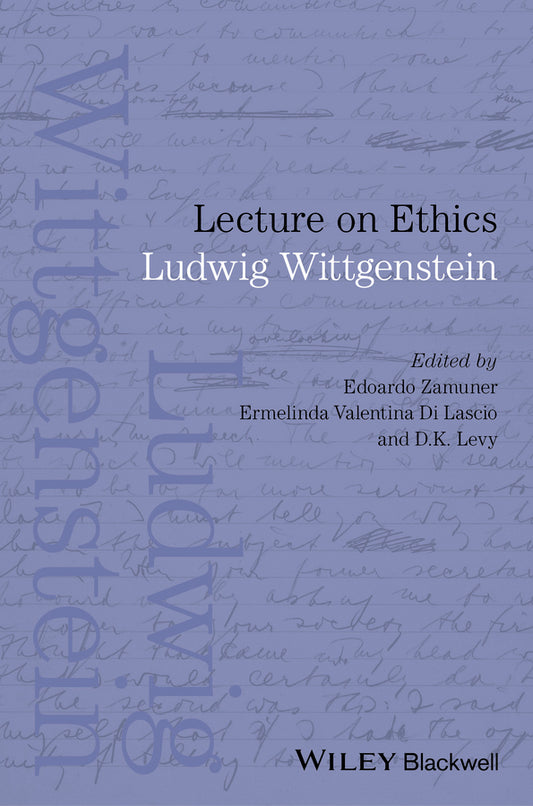 Lecture on Ethics (Hardback) 9781118842676