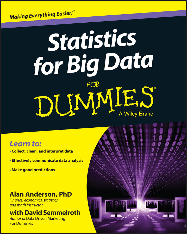 Statistics for Big Data For Dummies (Paperback / softback) 9781118940013