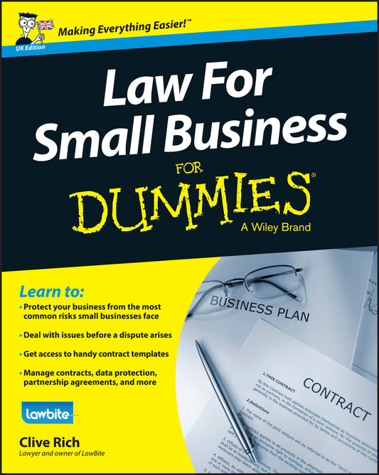 Law for Small Business For Dummies, UK Edition (Paperback / softback) 9781118970461