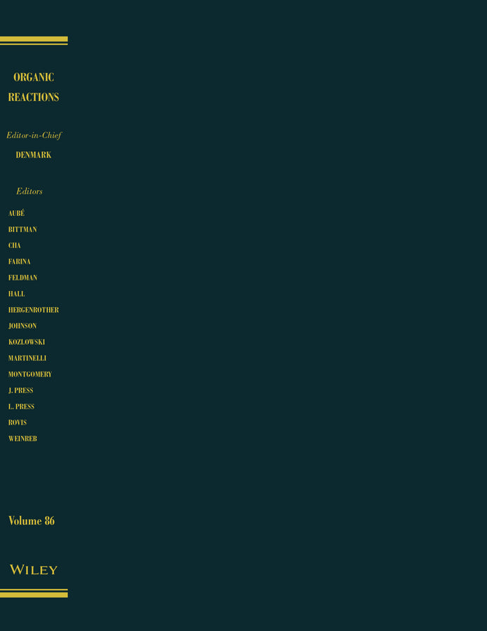 Organic Reactions, Volume 86 (Hardback) 9781119013990