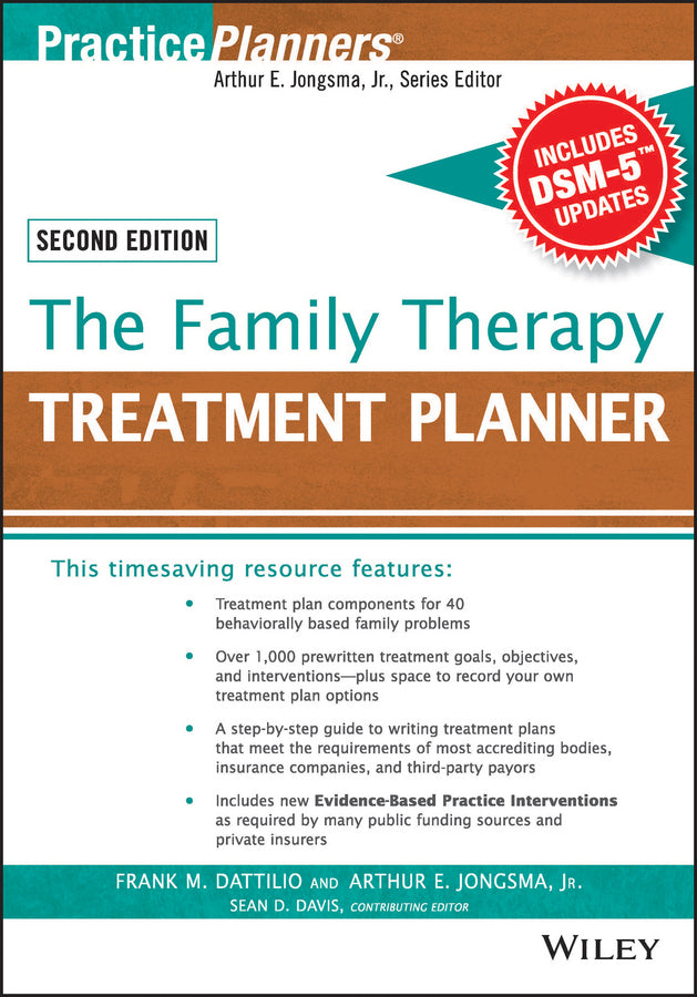 The Family Therapy Treatment Planner, with DSM-5 Updates, 2nd Edition (Paperback / softback) 9781119063070