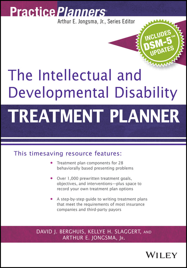 The Intellectual and Developmental Disability Treatment Planner, with DSM 5 Updates (Paperback / softback) 9781119073307
